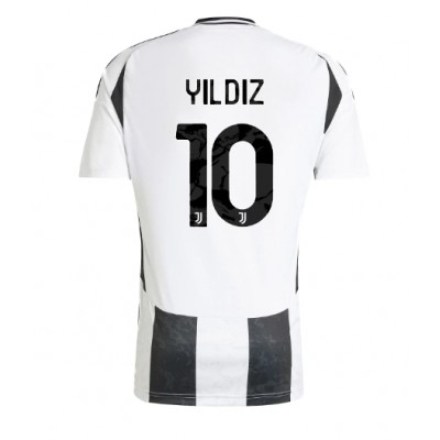 Moški Nogometni dresi Juventus Kenan Yildiz #10 Domači 2024-25 Kratek Rokav Moški Nogometni dresi Juventus Kenan Yildiz #10 Domači 2024-25 Kratek Rokav
